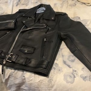 Womans Leather Coat